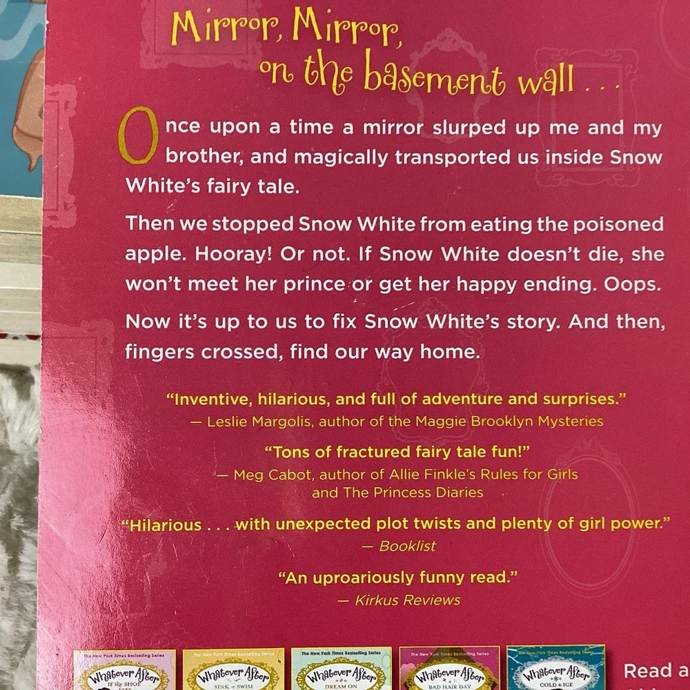Whatever After Chapter Books Sarah Mlynowski Lot of 7 Princess Fairy Tale Series